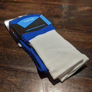 NWT Blue/white athletic tube socks